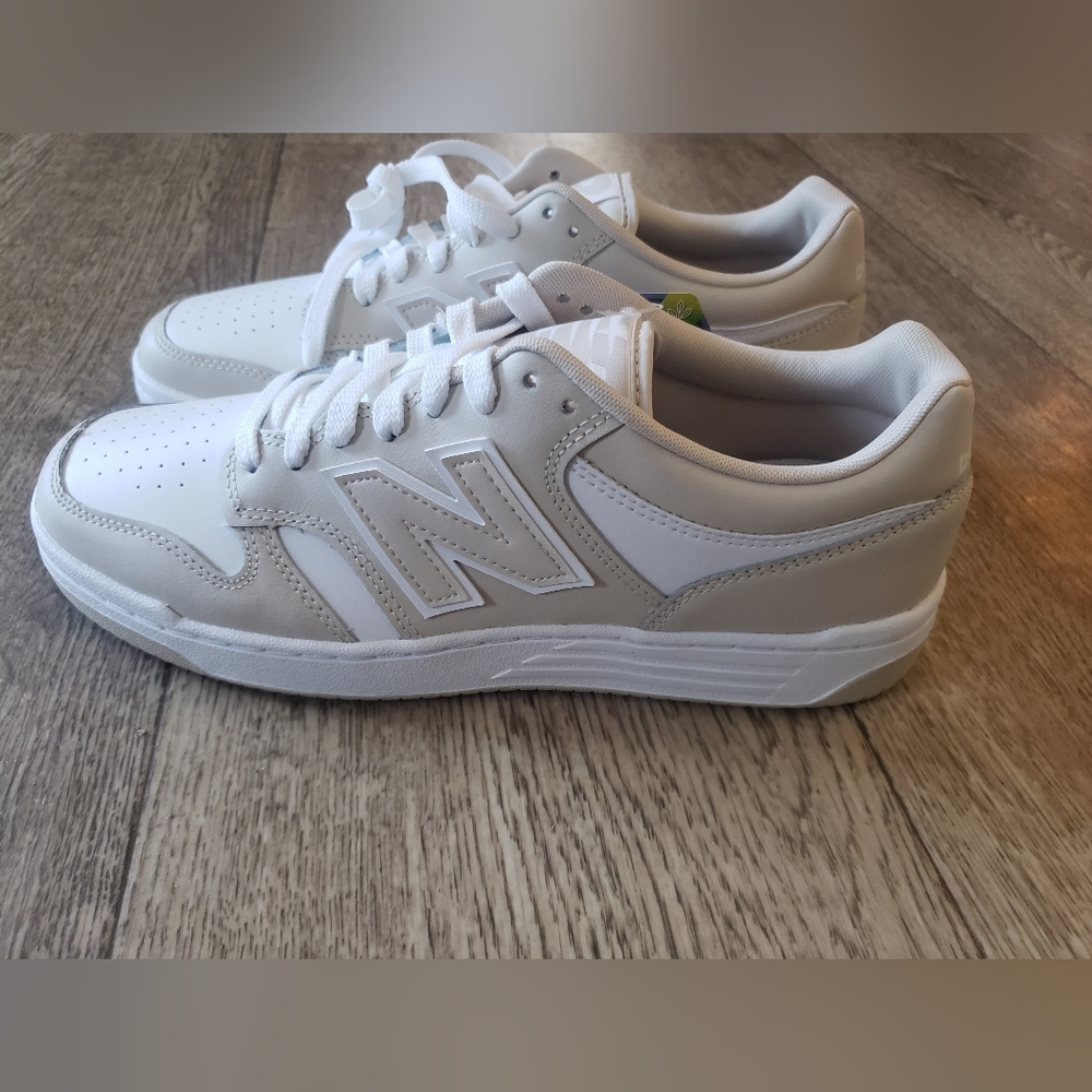 New Balance M 480 Tan/white shoes Mens  9/ Womens 10 1/2